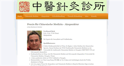 Desktop Screenshot of chinesische-medizin-beck.de